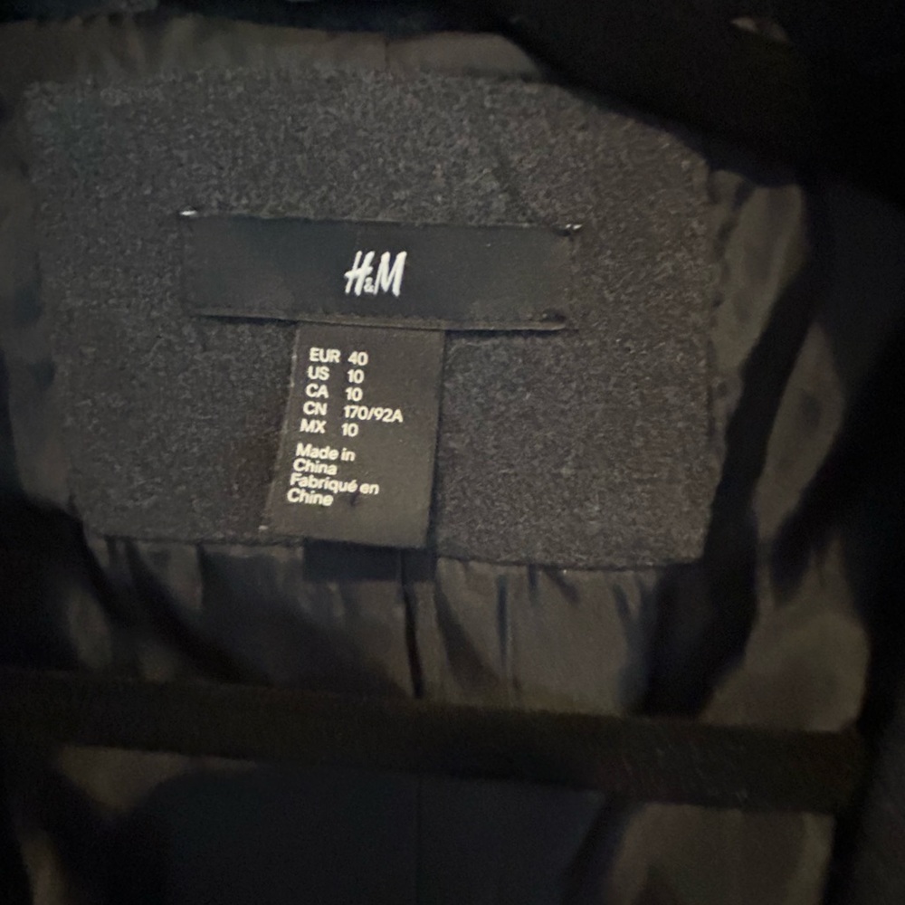 H&M Grey Coat - Picture 4 of 7